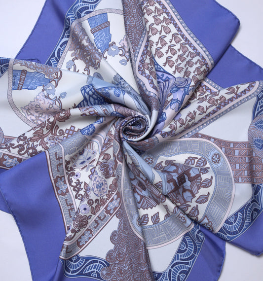 Hermès ART DES STEPPES 90