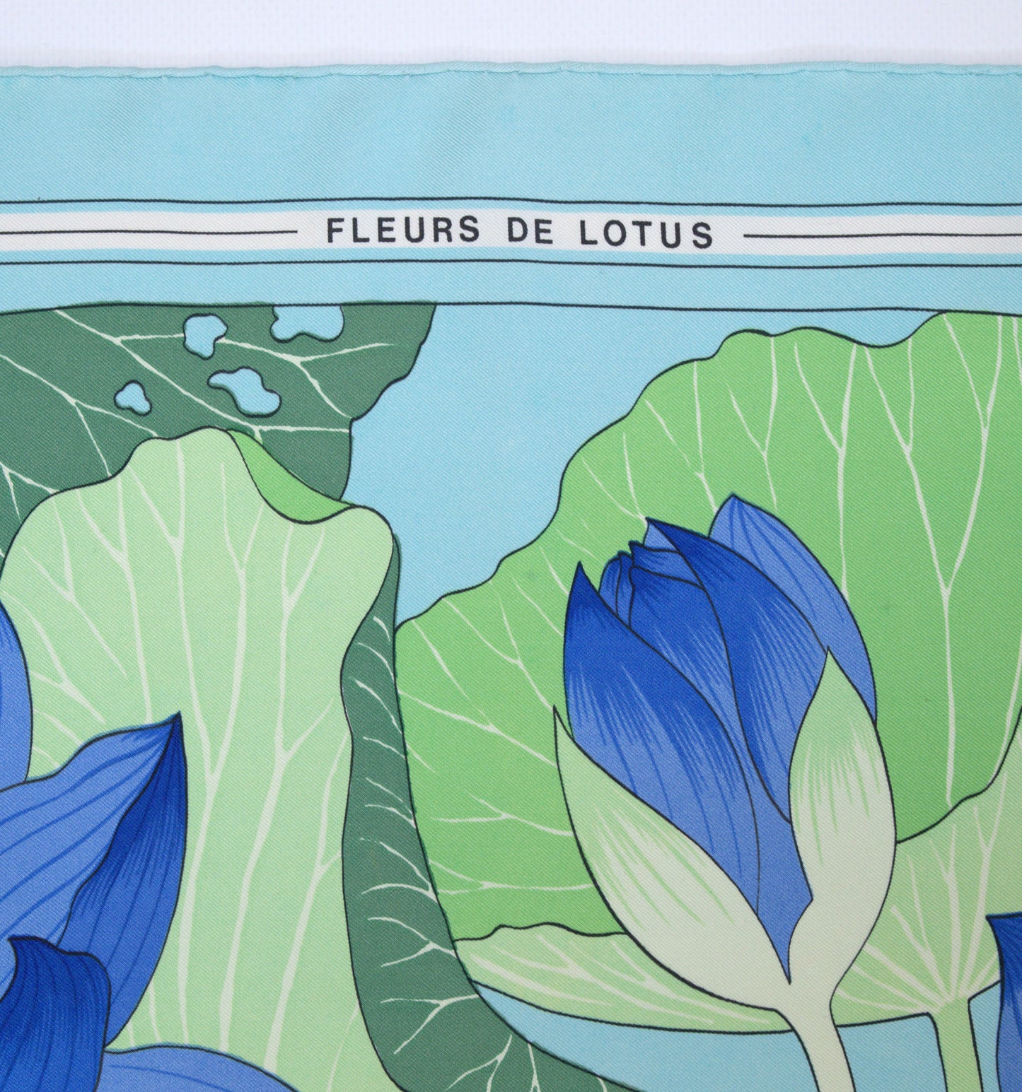 Hermès FLEURS DE LOTUS 90